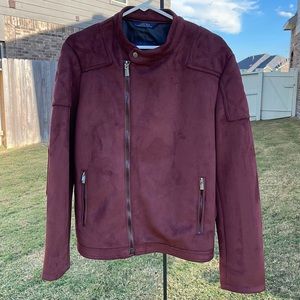 Zara Men's Burgundy Jacket